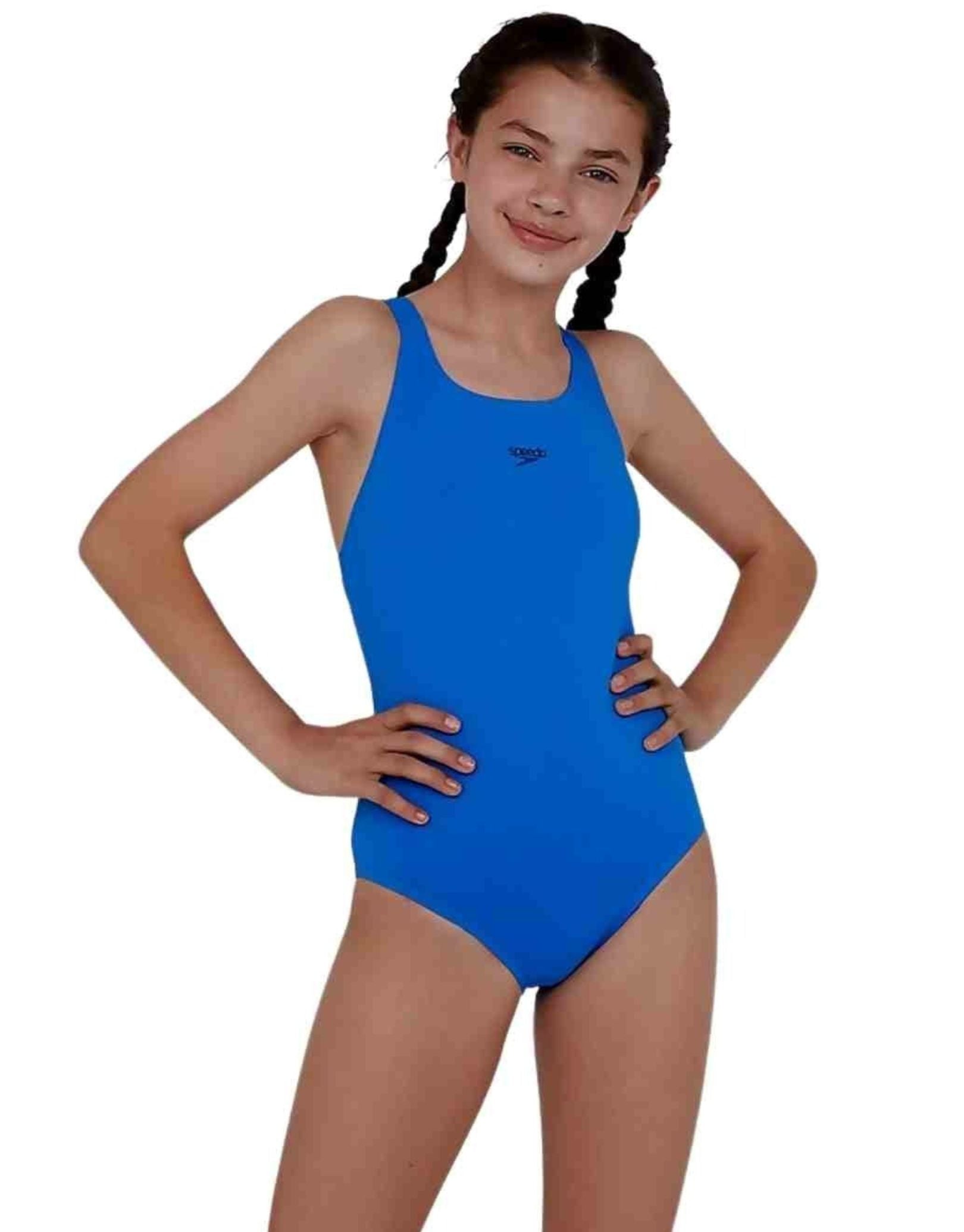 Girls Juniors Women Racing Training Bathing Swimsuit Swimwear Size