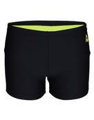 Aquasphere - Essential Swim Boxer - Black/Yellow - Product Front