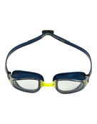 Aquasphere - Fastlane Swim Goggles - Clear Lens - Navy/Bright/Yellow - Product Front