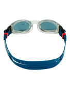 Aquasphere - Kaiman Goggles - Tinted Lens - Clear Petrol Blue - Product Back