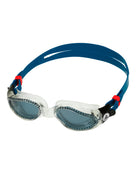 Aquasphere - Kaiman Goggles - Tinted Lens - Clear Petrol Blue - Product Front/Left Side