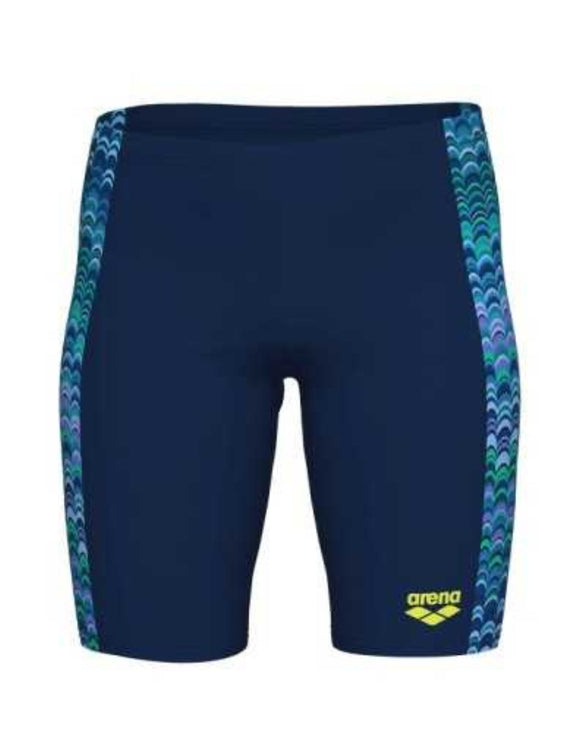 Arena - Boys Ondulation Swim Jammer - Navy/Multi - Product Front