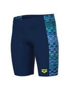 Arena - Boys Ondulation Swim Jammer - Navy/Multi - Product Front/Side