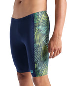 Arena - Energy Swim Jammer - Navy/Multi - Model Front Close Up