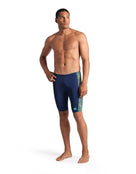 Arena - Energy Swim Jammer - Navy/Multi - Model Front Full Body