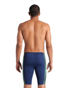 Arena - Energy Swim Jammer - Navy/Multi - Model Back