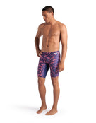 Arena - Escape Swim Jammer - Navy/Team Red - Model Front Full Body