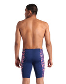 Arena - Escape Swim Jammer - Navy/Team Red - Model Back