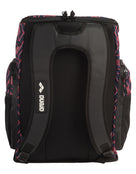 Arena - Spiky III Escape Allover Team 45L Backpack - Navy/Red- Product Back