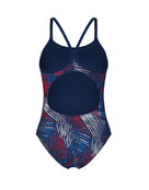 Arena - Team Energy Lightdrop Back Swimsuit - Navy/Team Red - Product Back