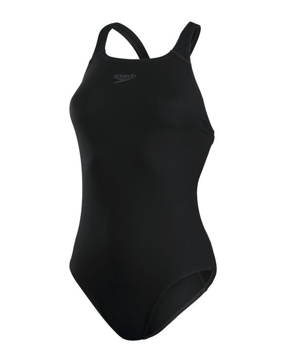 Speedo Endurance Plus Medalist Swimsuit - Black/Plus Size | Simply Swim ...