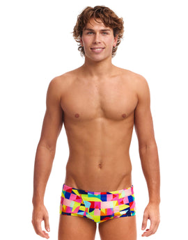 Funky trunks Rainbow Racer Swimming Brief Multicolor