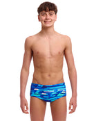 Funky -Trunks-FT-S015B-72071-PACE-RACER-SIDEWINDER-front-Simply-Swim-front