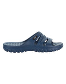 Fashy - Seafield Pool Slipper - Navy - Product Side