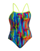 Funkita - The Glitch Swim Secure (Period Proof) Swimsuit - Multi - Product Front