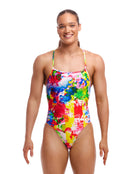 Funkita - Ink Jet Strapped In Swimsuit - Multi - Model Front