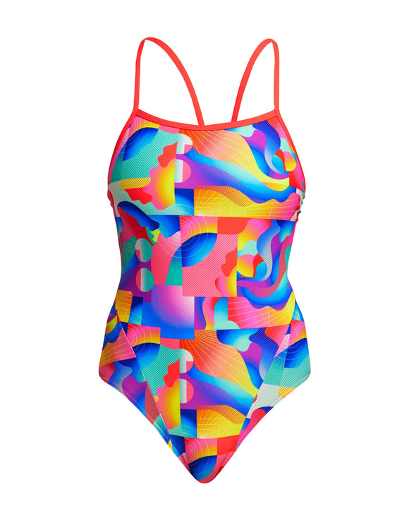 Funkita Radar Rage Single Strap Swimsuit 