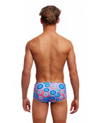 Boys Bundjalung Blue Sidewinder Swim Trunks - Blue/Pink