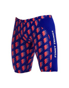 Funky Trunks - Boys Flash Swim Training Jammer - Blue/Red - Product Front