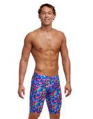 Funky Trunks - Mens Funk & Blues Swim Training Jammers - Multi - Model Front