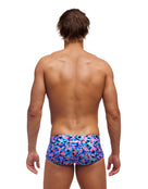 Funky Trunks - Mens Warp Tour Sidewinder Trunks - Blue - Model Back