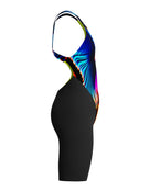 Speedo - Girls Endurance+ Max Open Back Kneeskin - Black/Multi - Product Side