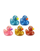 Glitter Duckies Bath or Pool Toy  - Pack of 5