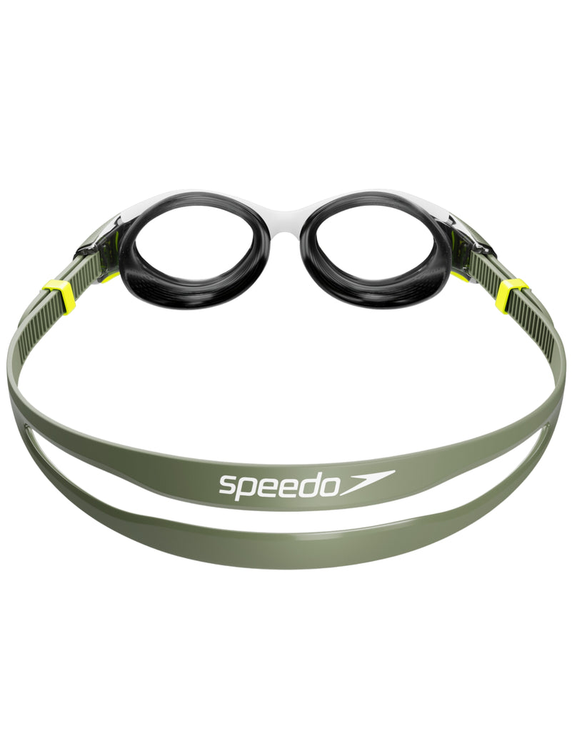 Speedo Biofuse 2.0 Polarised Women's Swim Goggle - Green/White | Simply ...