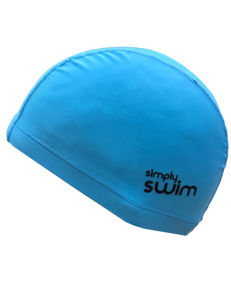 Simply Swim Junior Solid Colours Lycra Swim Cap