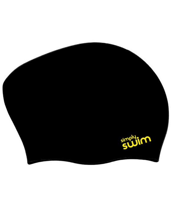 Simply Swim Adult Long Hair Silicone Swim Cap Solid Colours Simply Swim Simply Swim Uk 