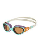 Speedo - Biofuse 2.0 Female Goggles - Blue/Orange - Product Front