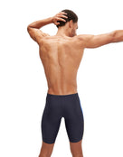 Speedo - Dive Splice Swim Jammer - Navy/Blue - Model Back