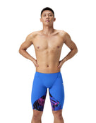 Speedo - Mens Fastskin LZR Ignite Swim Jammer - Blue/Multi - Model Front