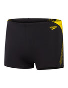 Speedo - Hyperboom Splice Aquashort - Black/Yellow - Product Front