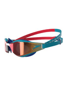 Speedo - Junior Fastskin Hyper Elite Mirror Swim Goggle - Red/Blue - Product Side