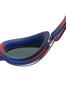 Speedo Hyper Flyer Junior Mirror Swim Goggles - Navy/Red/Grey - Product Lens