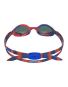 Speedo Hyper Flyer Junior Mirror Swim Goggles - Navy/Red/Grey - Product Back