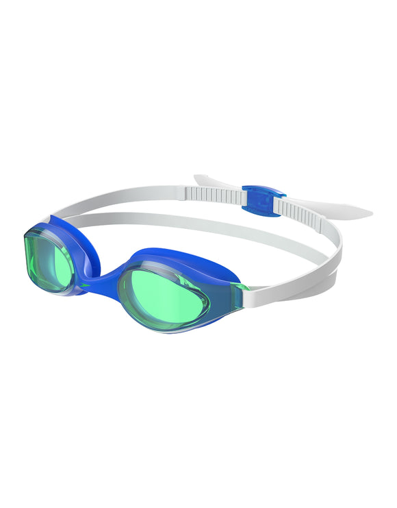 Speedo - Hyper Flyer Junior Swim Goggles - Blue/Jade Green - Product Front