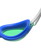 Speedo - Hyper Flyer Junior Swim Goggles - Blue/Jade Green - Product Lens