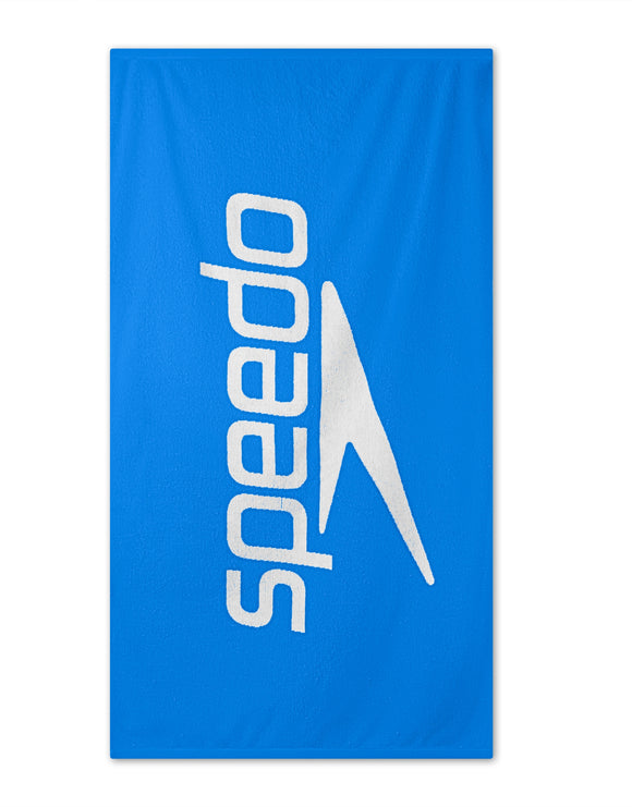 Speedo - Logo Towel - Blue/White - Product Front Opened