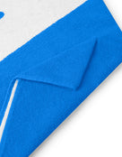 Speedo - Logo Towel - Blue/White - Product fabric Close Up