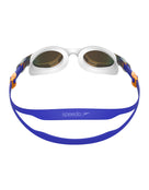 Speedo - Vue Mirrored Adult Swim Goggle - White/Blue - Product Back