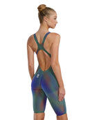 TYR - Women's Avictor 2.0 Luminis Open Back - Electric Lime - Model Back/Side