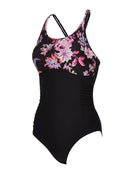 Zoggs - Artisan Multiway Swimsuit - Black/Pink - Product Front