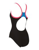 Crazy Wash Cannon Strikeback Swimsuit - Black/Pink/Blue