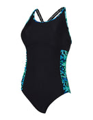 Cyber Multiway Swimsuit - Black/Blue