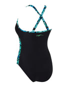 Cyber Multiway Swimsuit - Black/Blue