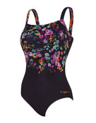 Zoggs - Dream Adjustable Classicback Swimsuit - Black/Multi - Product Front