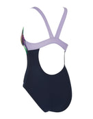 Zoggs - Eclipse Speedback Swimsuit - Navy/Multi - Product Back