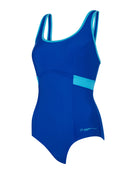 Zoggs - Nautilus Dakota Crossback Swimsuit - Blue - Product Front